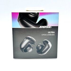 Bose Ultra Open Earbuds - True Wireless Bluetooth - Black - New and Sealed